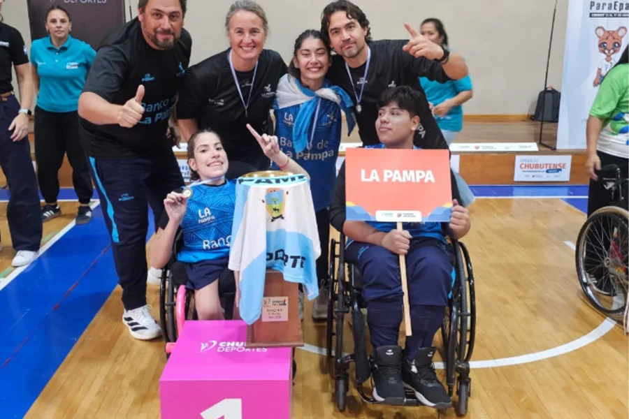 La Pampa en los Juegos ParaEpade: destacada actuación colectiva y 80 medallas en total