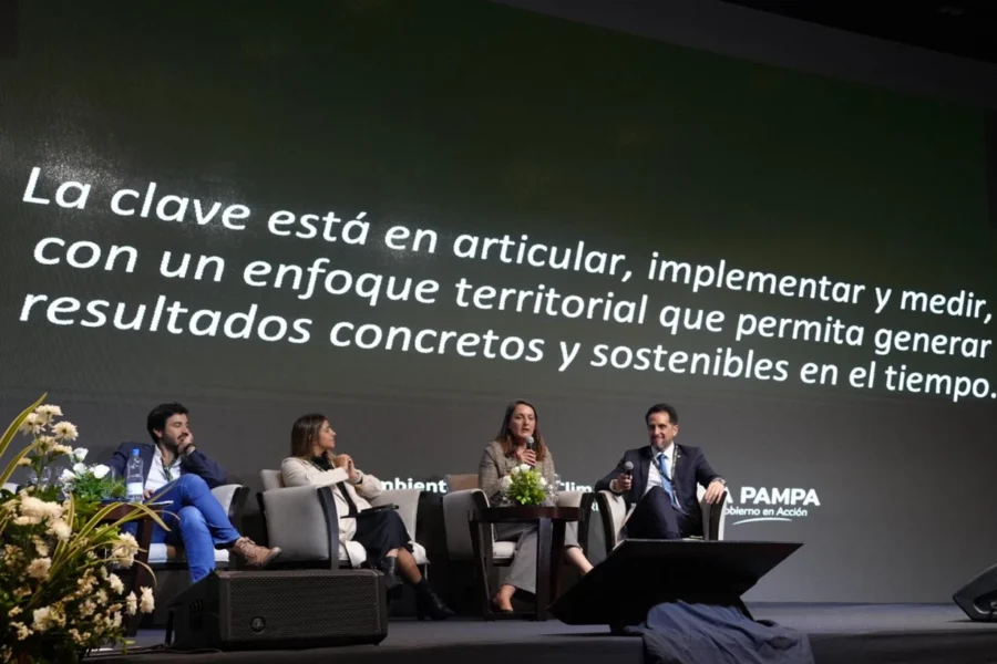 La Pampa fortaleció su presencia en la Asamblea Nacional sobre cambio climático