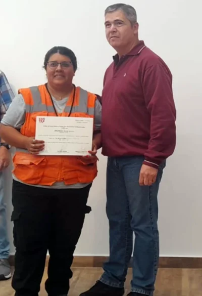 Braun destacó la importancia de las capacitaciones