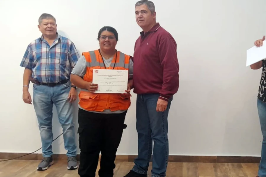 Braun destacó la importancia de las capacitaciones