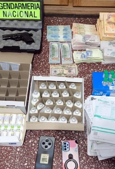 Interceptan encomienda con fentanilo, propofol y ketamina