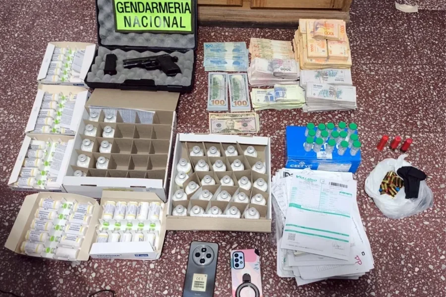 Interceptan encomienda con fentanilo, propofol y ketamina