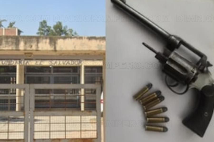 Tucumán: detienen alumno con revólver cargado en clase