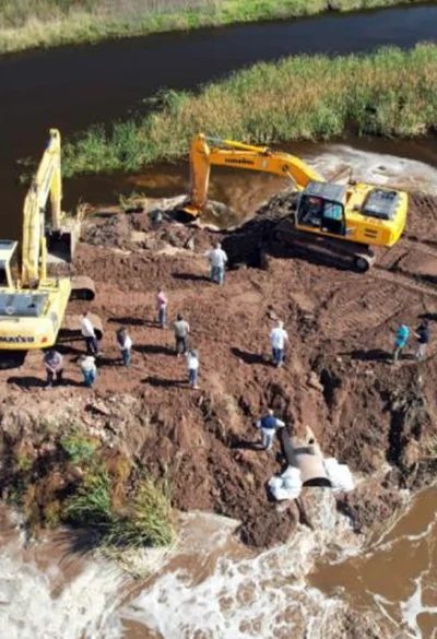 La Pampa y Buenos Aires coordinan obras en el Meridiano V