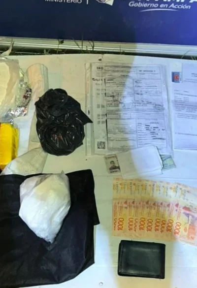 Policía pampeana desarticuló una red narco que enviaba desde el norte