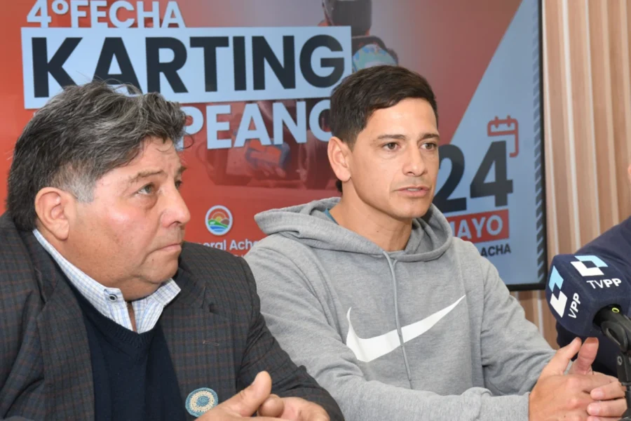 Karting pampeano en General Acha: Germán Todino será parte de la fecha y habrá peña folclórica el sábado