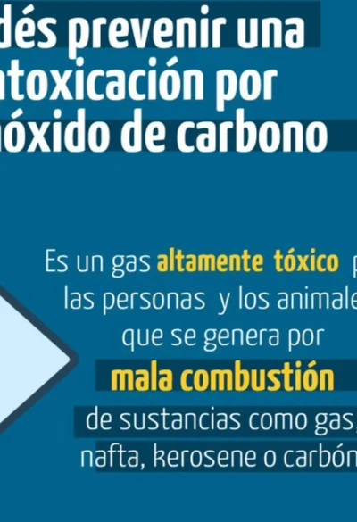 Monóxido de carbono: medidas esenciales para prevenir intoxicaciones