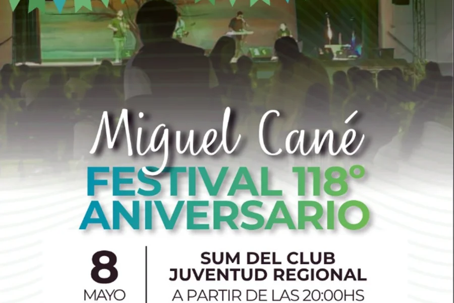 Miguel Cané conmemora sus 118 años
