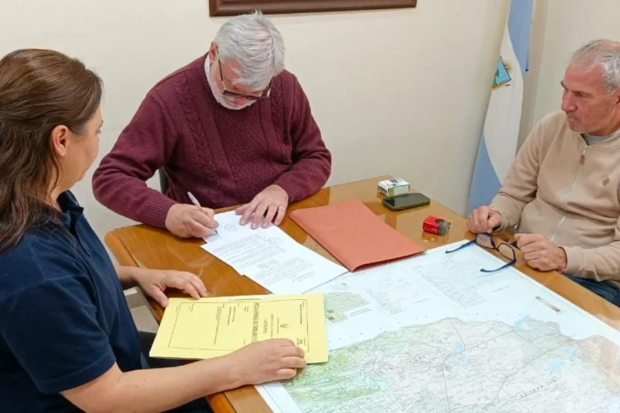 Ente Provincial del Río Colorado cedió un terreno para proyectar un futuro cuartel