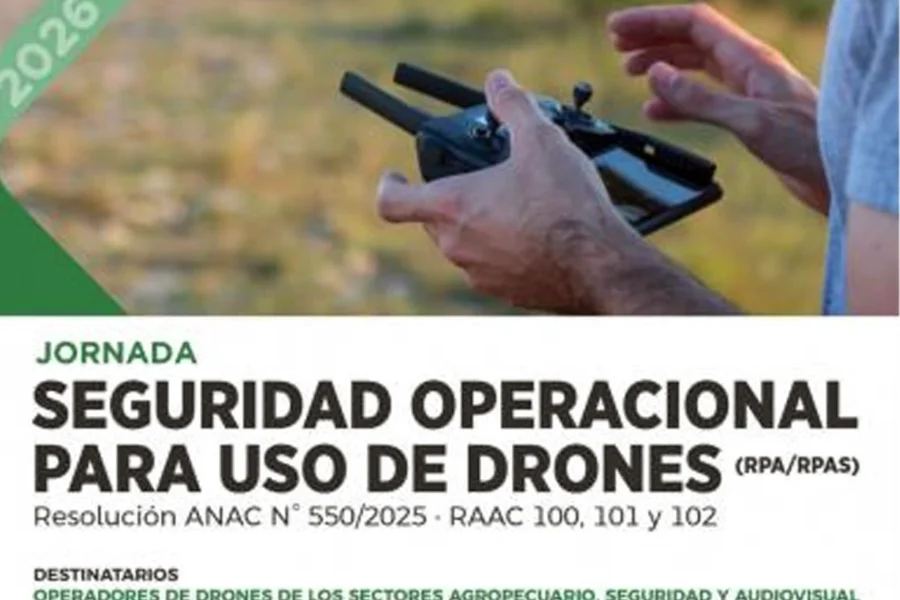 Convocan en Santa Rosa a una jornada de capacitación para usuarios de drones