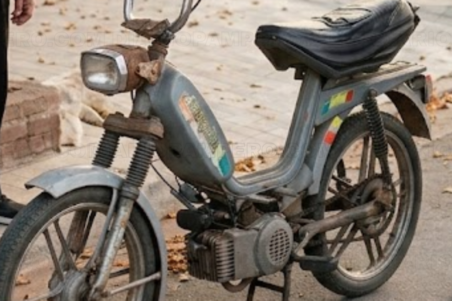 Recuperan moto robada en un campo de Rancul