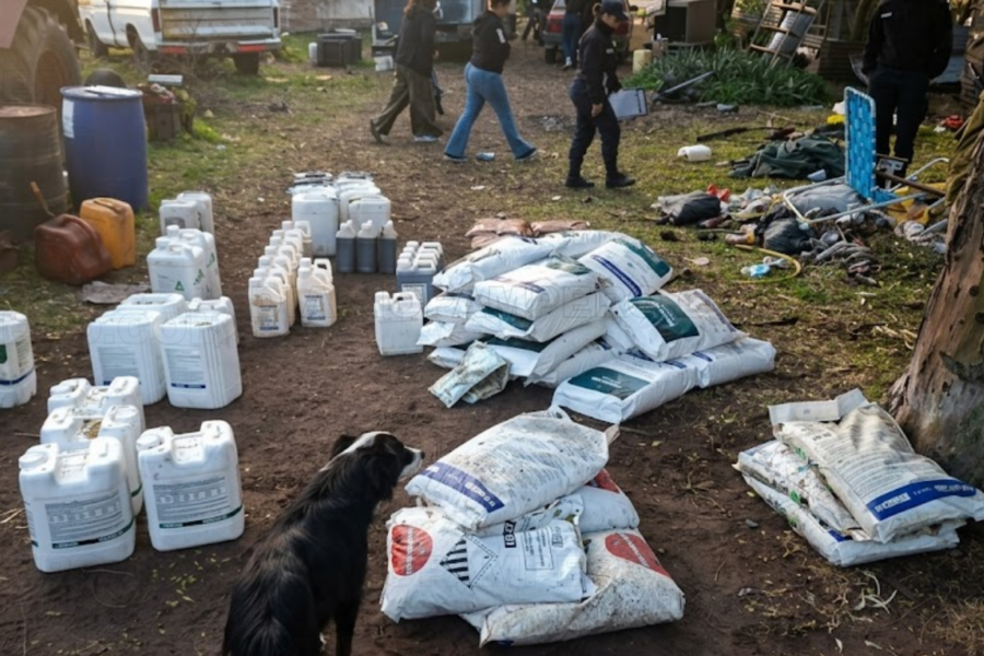 Catriló: secuestran múltiples agroquímicos robados en Anguil