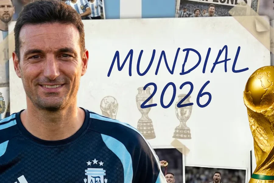 Scaloni presentó la pre lista de 55 futbolistas para disputar el Mundial 2026