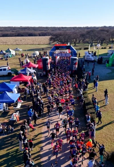 Más de 300 corredores en una nueva edición del Trail Desafío de Parque Luro