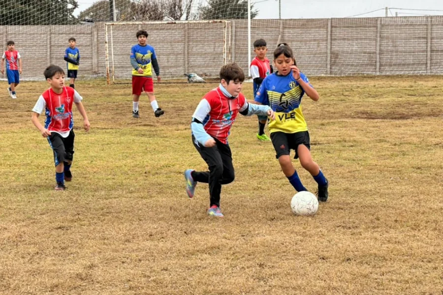 El Torneo Entre Barrios reunió a 500 jóvenes futbolistas en el Club San Martín