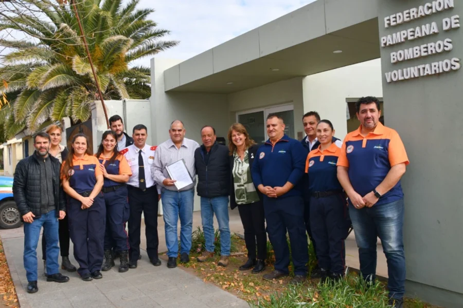La Pampa incorpora una formación profesional para bomberos voluntarios