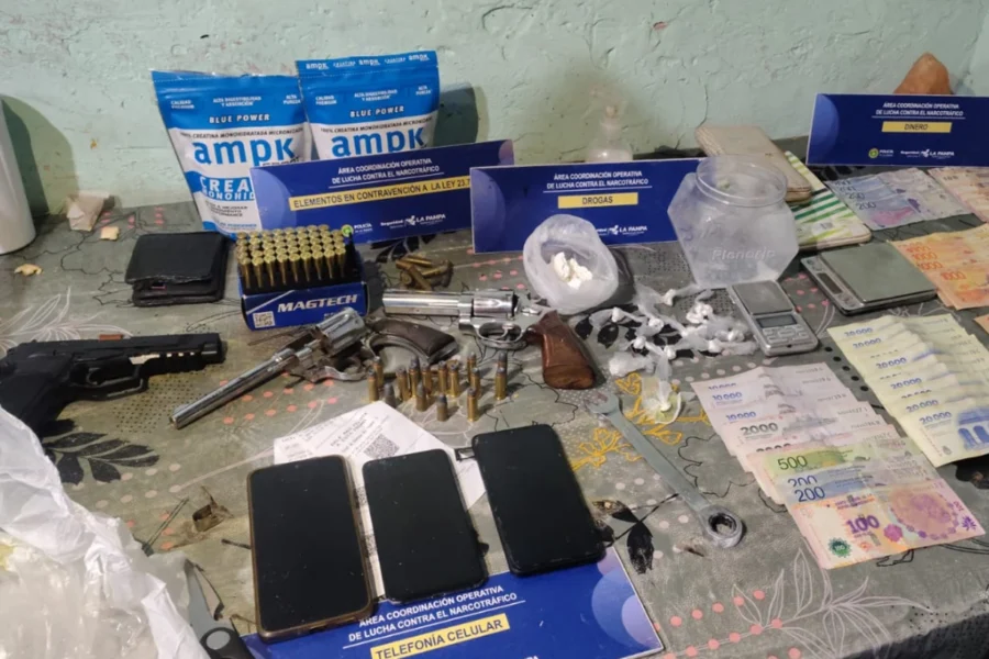 Catriló: operativo antidrogas terminó con un detenido