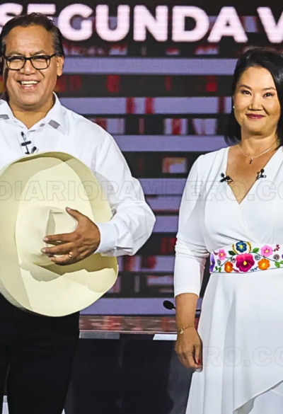 Perú elige presidente entre Keiko Fujimori y Roberto Sánchez