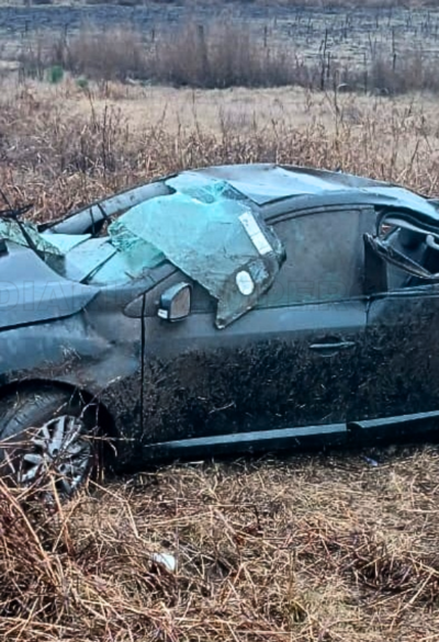 Impactante vuelco en Ruta 1: una mujer resultó ilesa