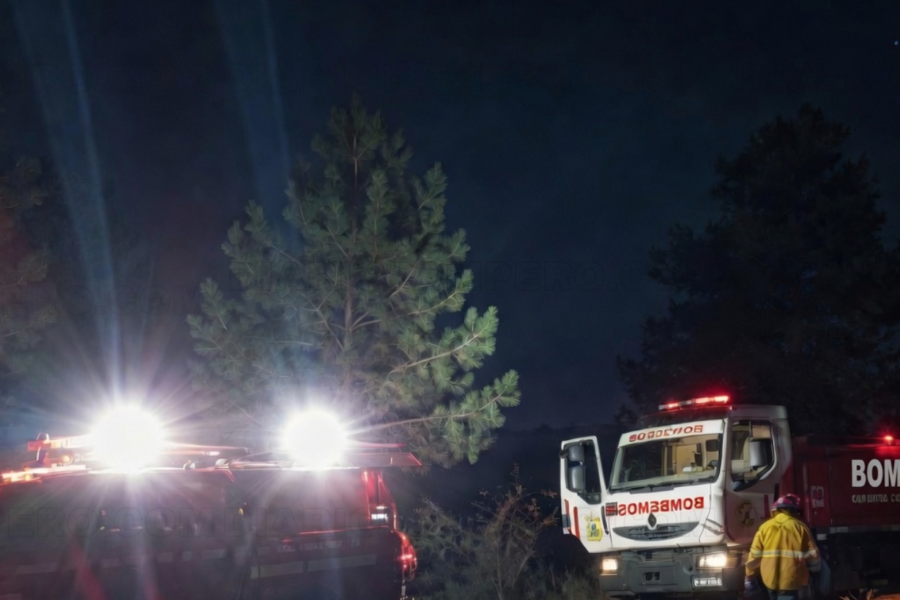 Dos hospitalizados tras incendio en Ingeniero Luiggi