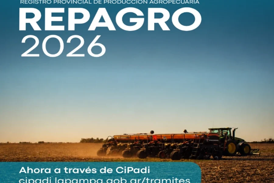 Desde julio de 2026 el REPAGRO será exclusivamente digital
