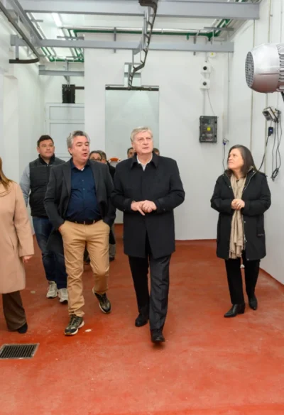 Ziliotto respaldó la expansión del frigorífico El Diamante en Winifreda