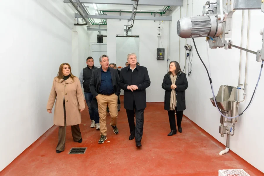 Ziliotto respaldó la expansión del frigorífico El Diamante en Winifreda