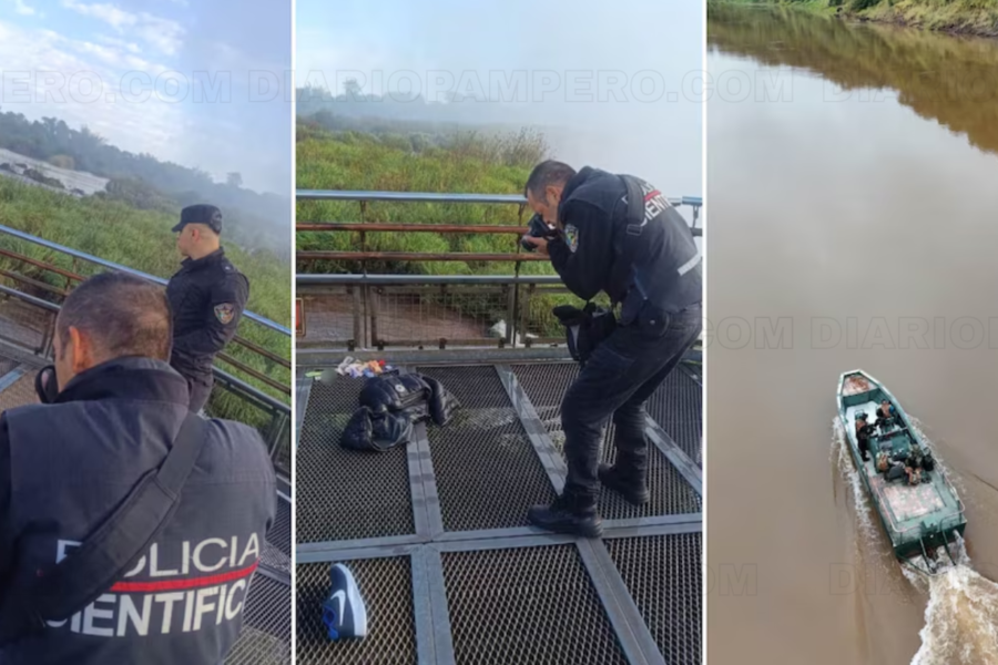 Operativo en Cataratas del Iguazú para hallar turista desaparecido