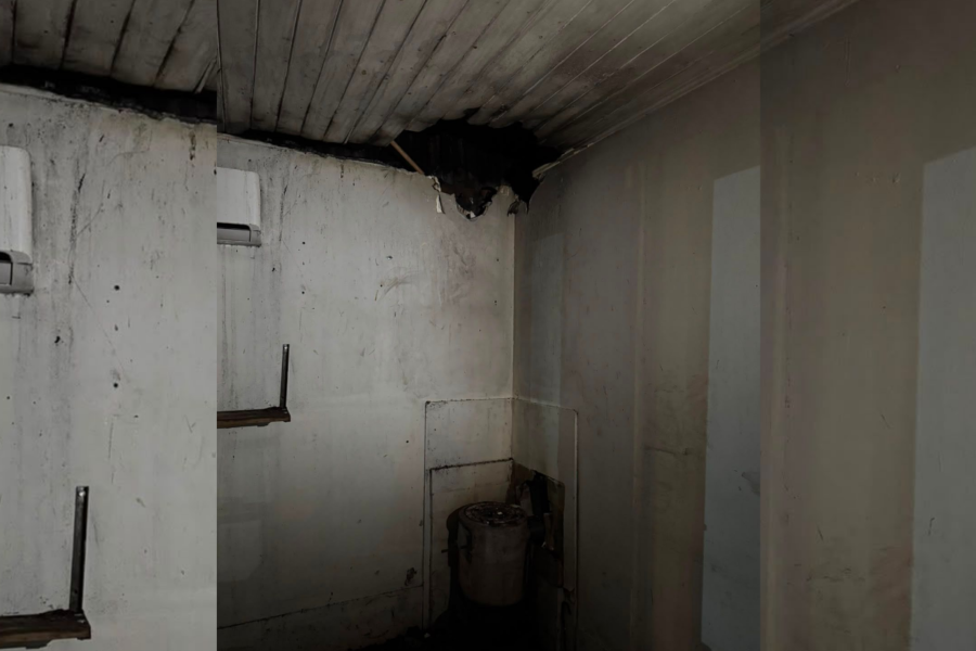 Un incendio en una vivienda rural cerca de Metileo