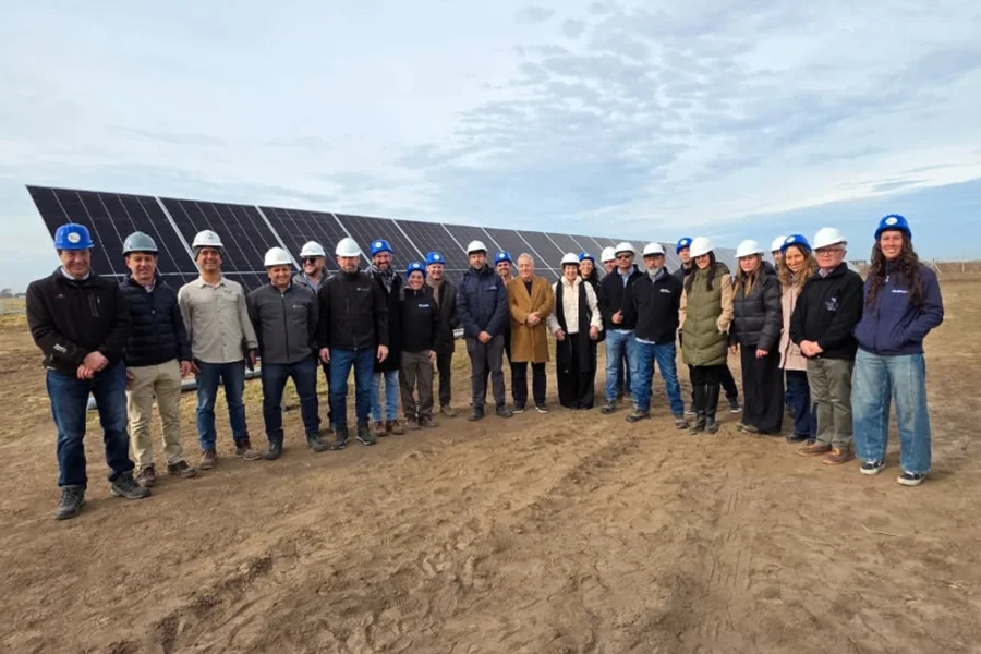 El Parque Solar Fotovoltaico de General Pico avanza junto a la nueva Estación Transformadora