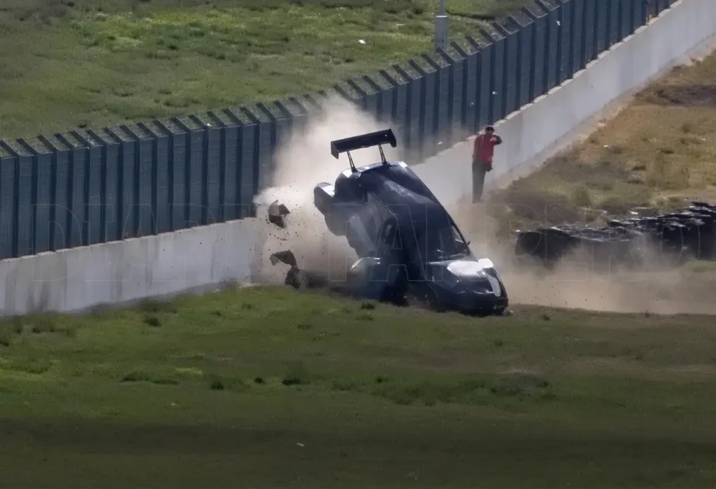 Fuerte accidente de Tomás Fernández en el TC2000 de Toay