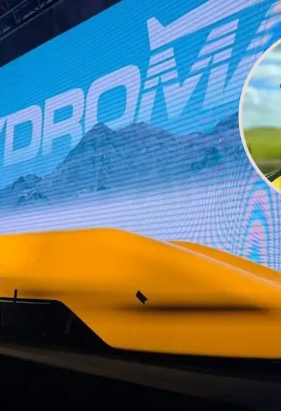 Auto de hidrógeno a 653 km/h y establece nuevo récord mundial