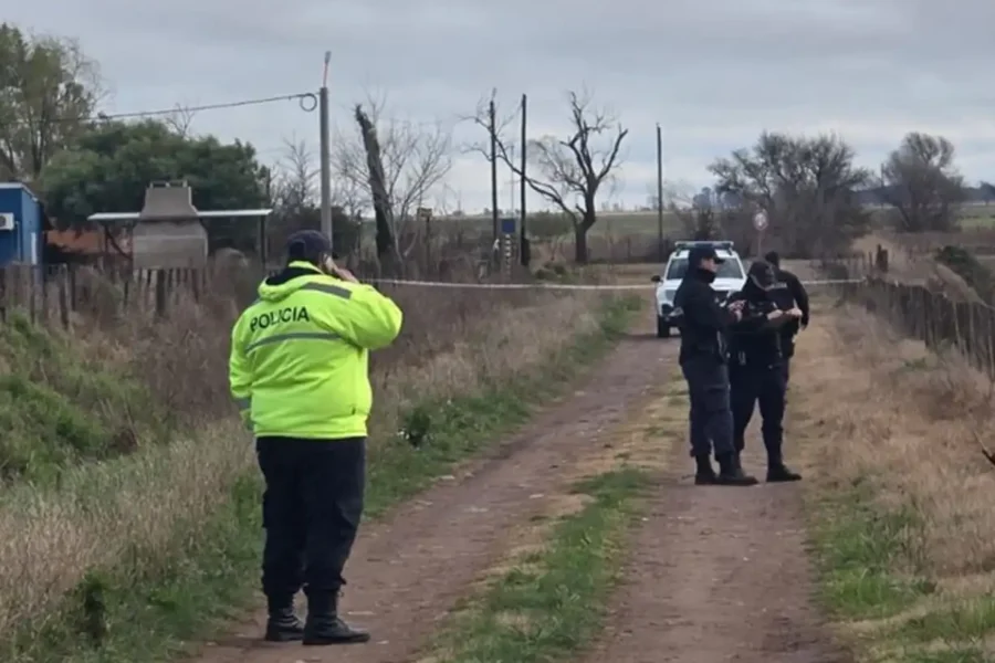 Hallaron a un hombre muerto en un desagüe de Eduardo Castex