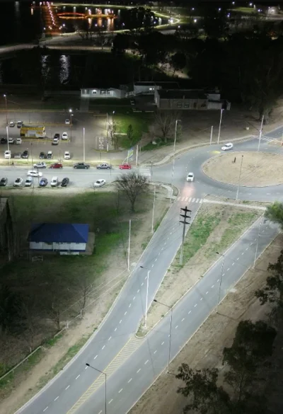 Juana Azurduy ya está iluminada: 125 luminarias LED completan una nueva conexión vial