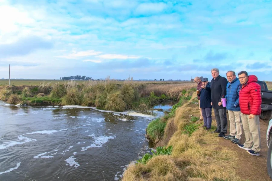 Río V: La Pampa propondrá a Buenos Aires un plan conjunto para prevenir crecidas