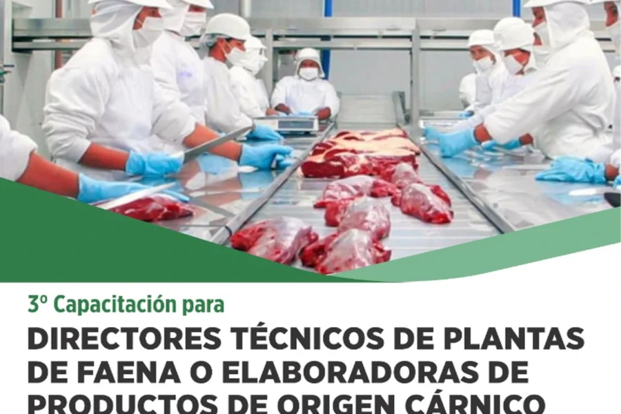 La Provincia abre una nueva capacitación para directores técnicos de plantas de faena