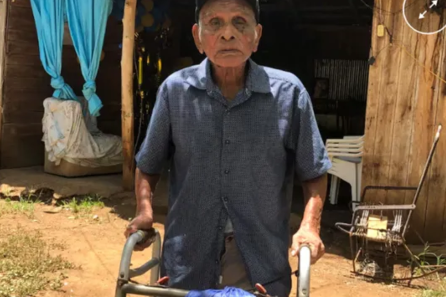 El hombre más longevo: José Flores tiene 119 años