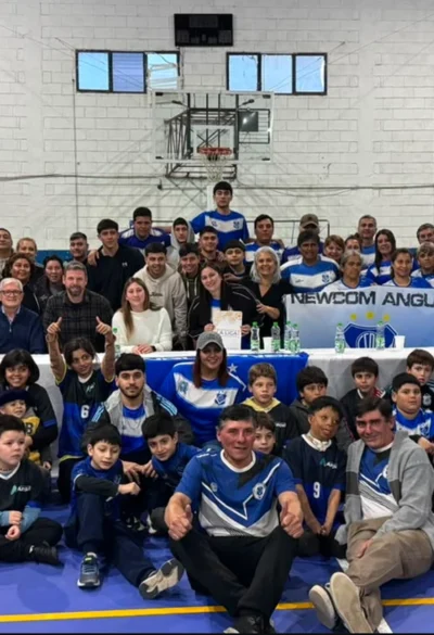 Anguil suma iluminación LED en la cancha auxiliar del Club Anguilense