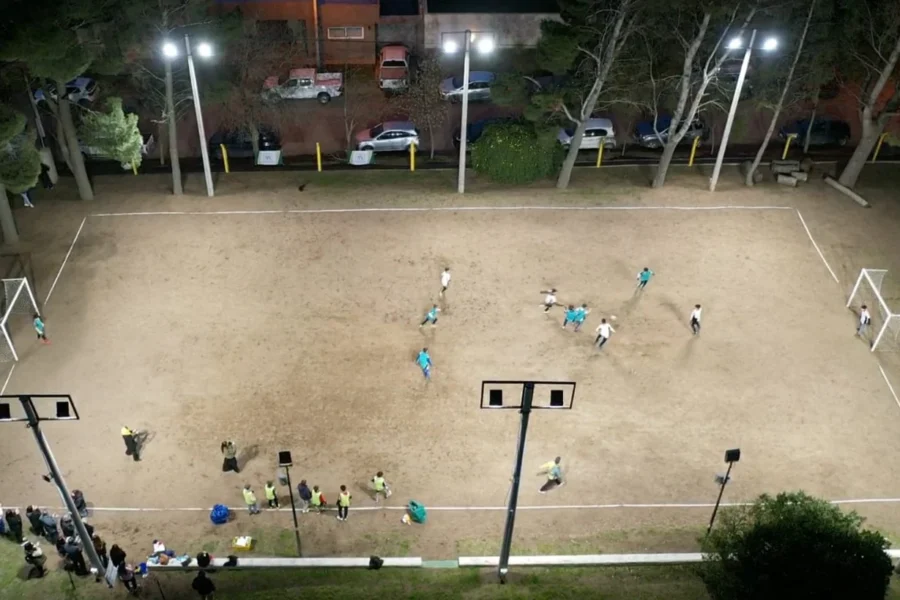 Médanos Verdes inauguró nueva iluminación LED y se incorporó a la Liga de la Eficiencia