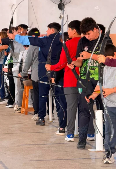 Más de 550 jóvenes participaron en una nueva fecha del Circuito Pampeano Olímpico