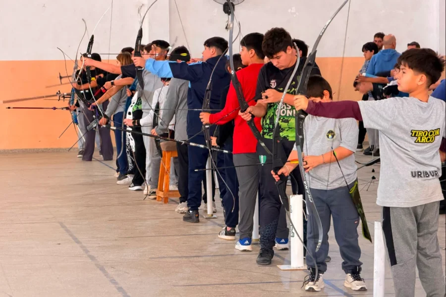 Más de 550 jóvenes participaron en una nueva fecha del Circuito Pampeano Olímpico