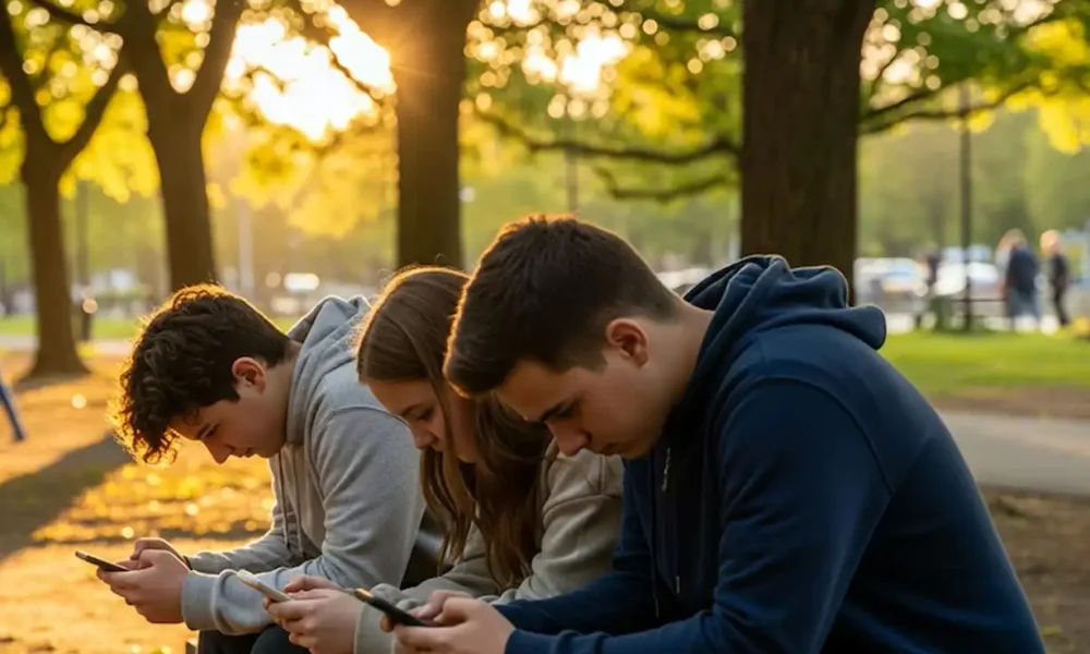 Adolescentes porteños usan más de seis horas por día el celular