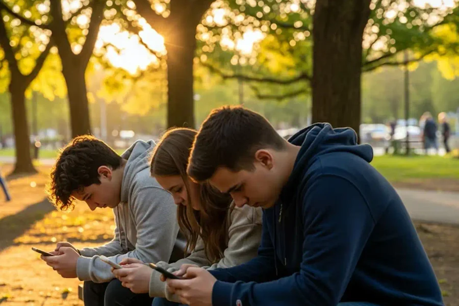 Adolescentes porteños usan más de seis horas por día el celular
