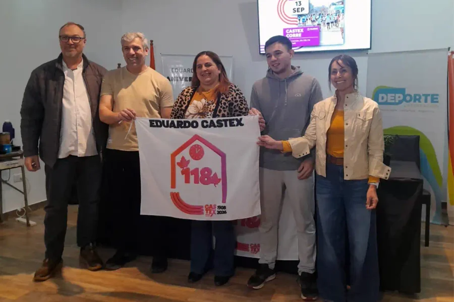 Presentaron la quinta Media Maratón de Eduardo Castex por el 118 aniversario