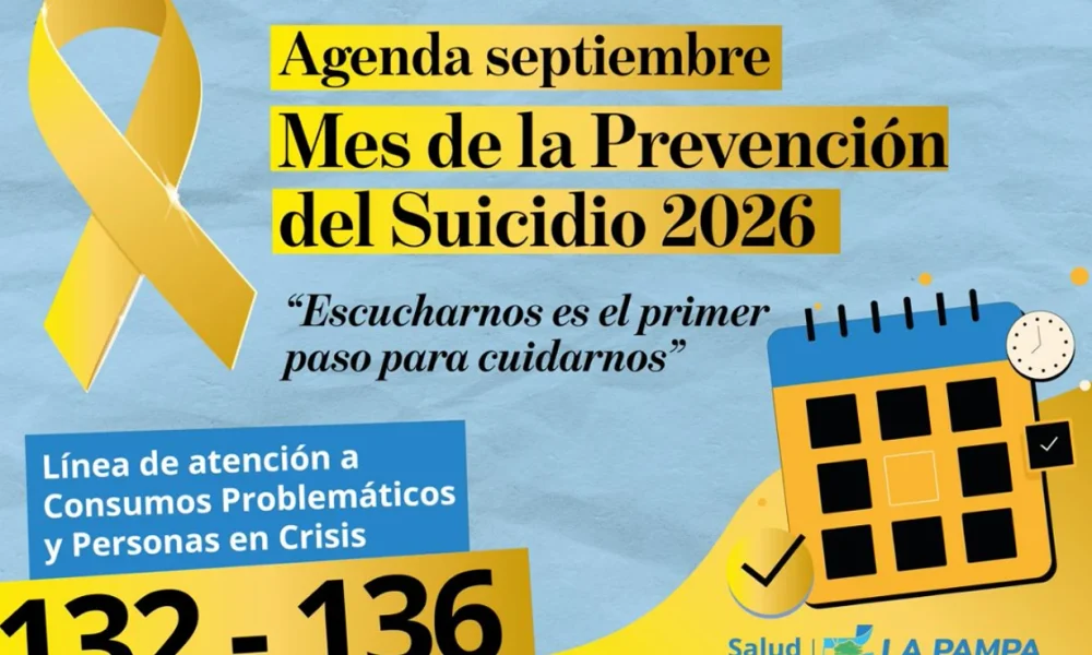 Prevención del suicidio: el Gobierno provincial impulsa una amplia agenda de sensibilización