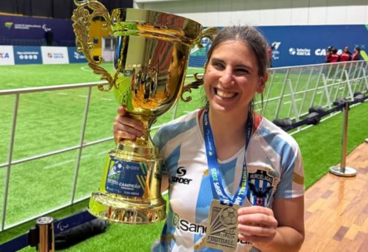 Guillermina Corrales y Las Murciélagas celebraron la Copa América y reclamaron la inclusión del fútbol femenino para ciegas en los Paralímpicos.